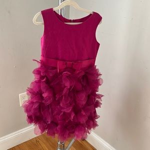 MARCHESA for target GIRLS dress magenta formal pretty size M (8-10)
